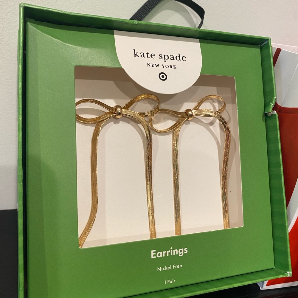 Kate Spade for Target - Gold Bow Earrings